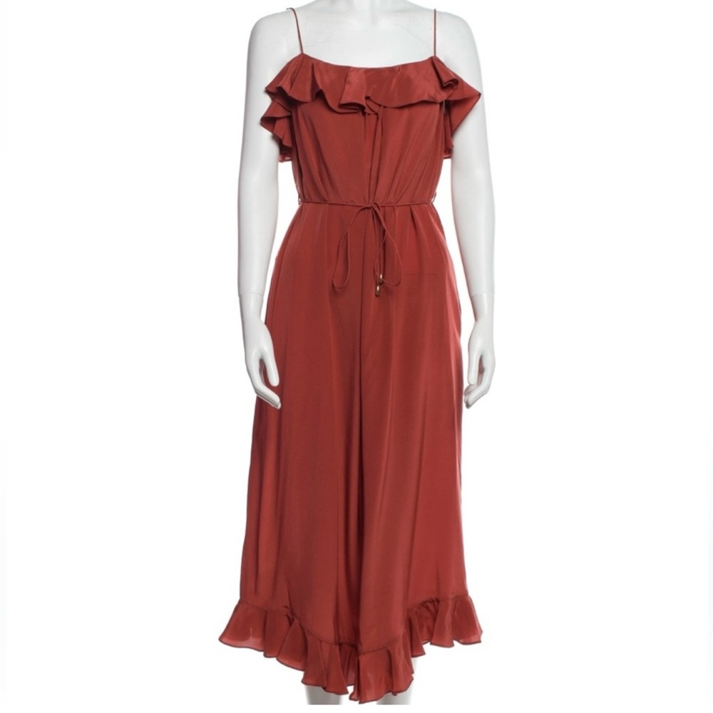 Zimmerman Espionage Silk Frill Dress